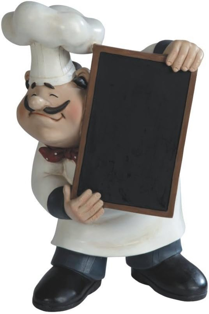 George S. Chen Imports Chef Holding a Tray Figurine, 11\