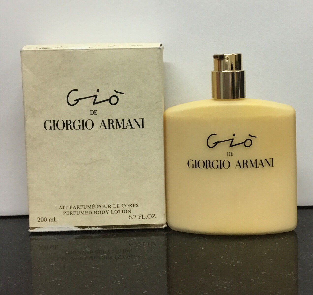 Gio De Giorgio Armani Perfumed body Lotion 6.7 OZ VINTAGE