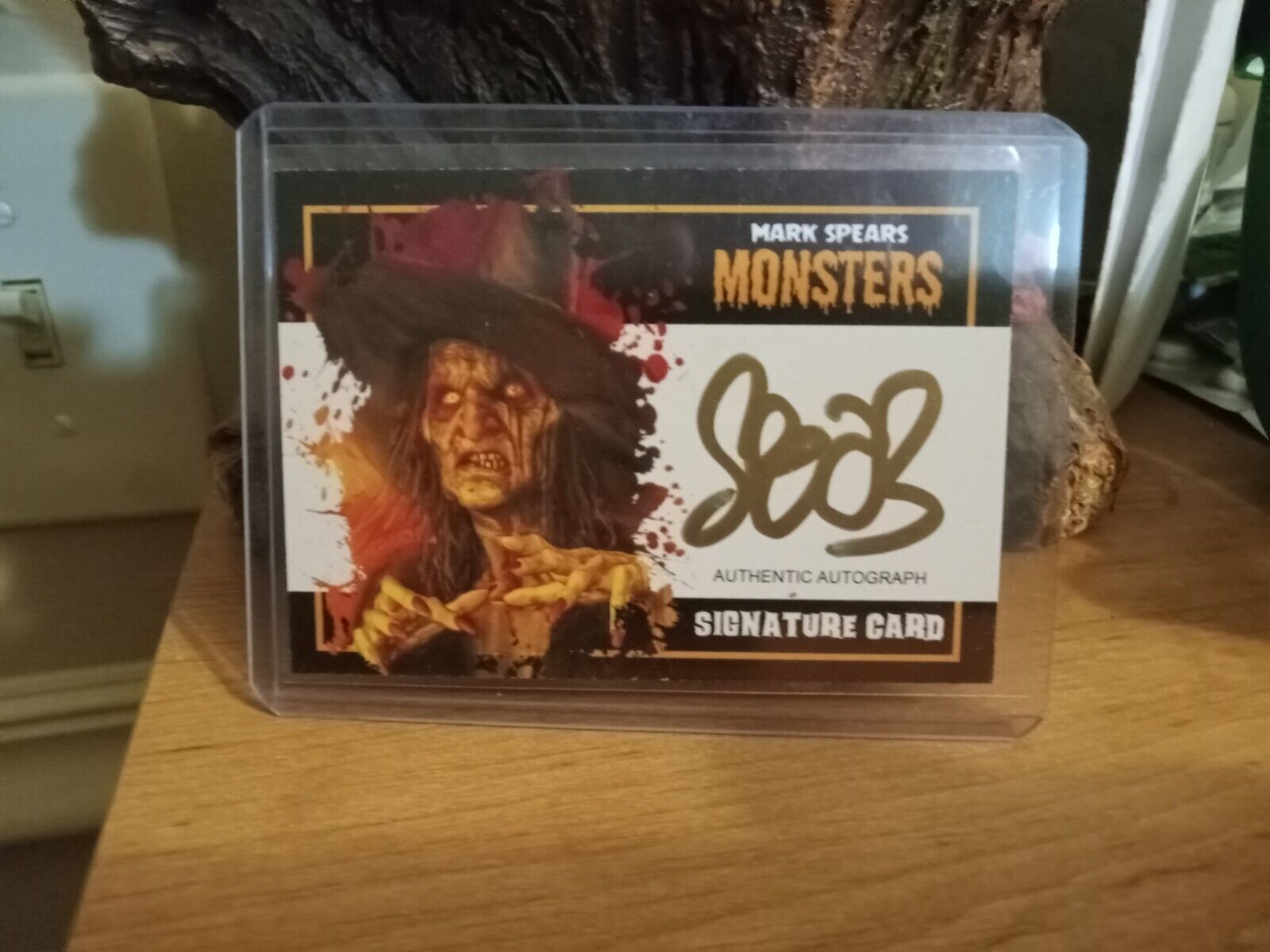 Mark Spears Autograph Card Monsters