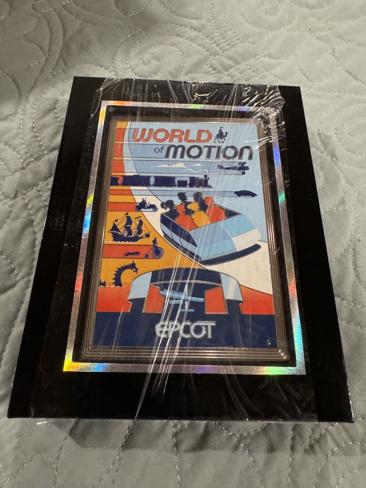 Disney WDI MOG Epcot Center Jumbo Poster Pin World Of Motion LE 250