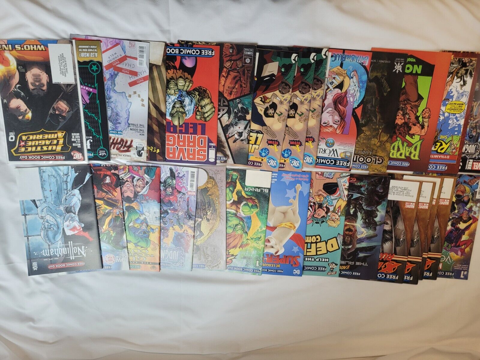 Lot Of 28 Free Comic Book Day Comics 