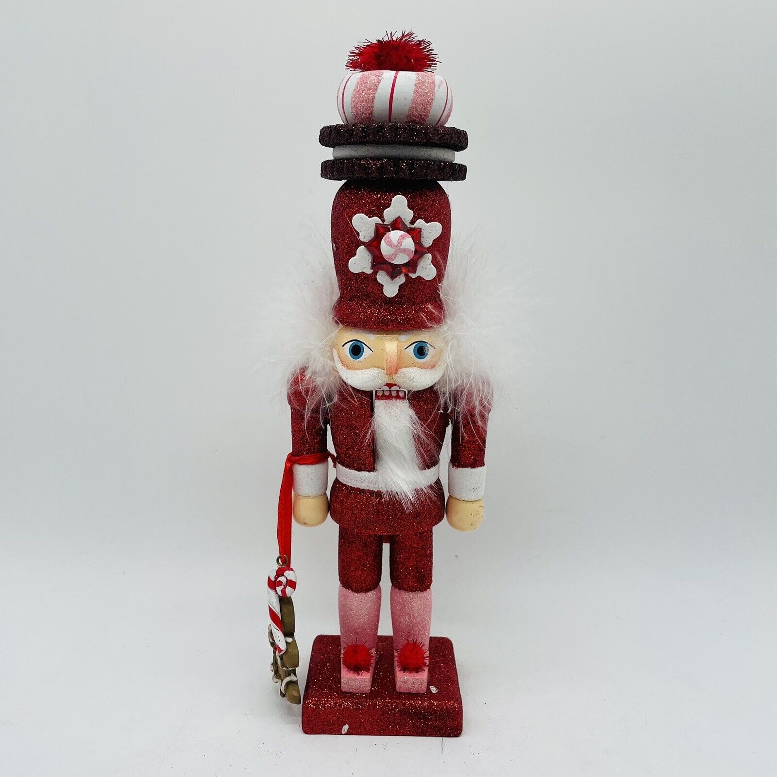Holly Adler Hollywood Red Gingerbread Nutcracker with Cookie Hat 12\