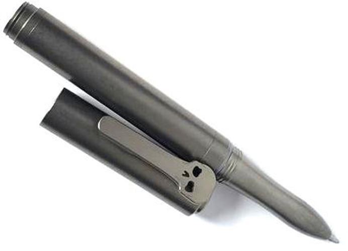 Chaves Ultramar Twist Cap Ink Pen - Smooth - Stonewash Titanium