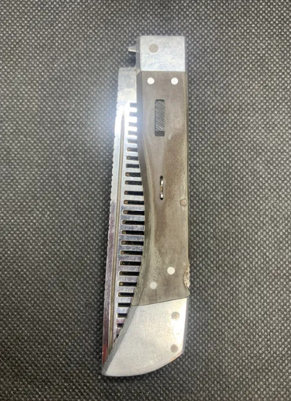 Rare Antique Knife Comb Switchblade Prison Art Old USSR Folding Button Jail