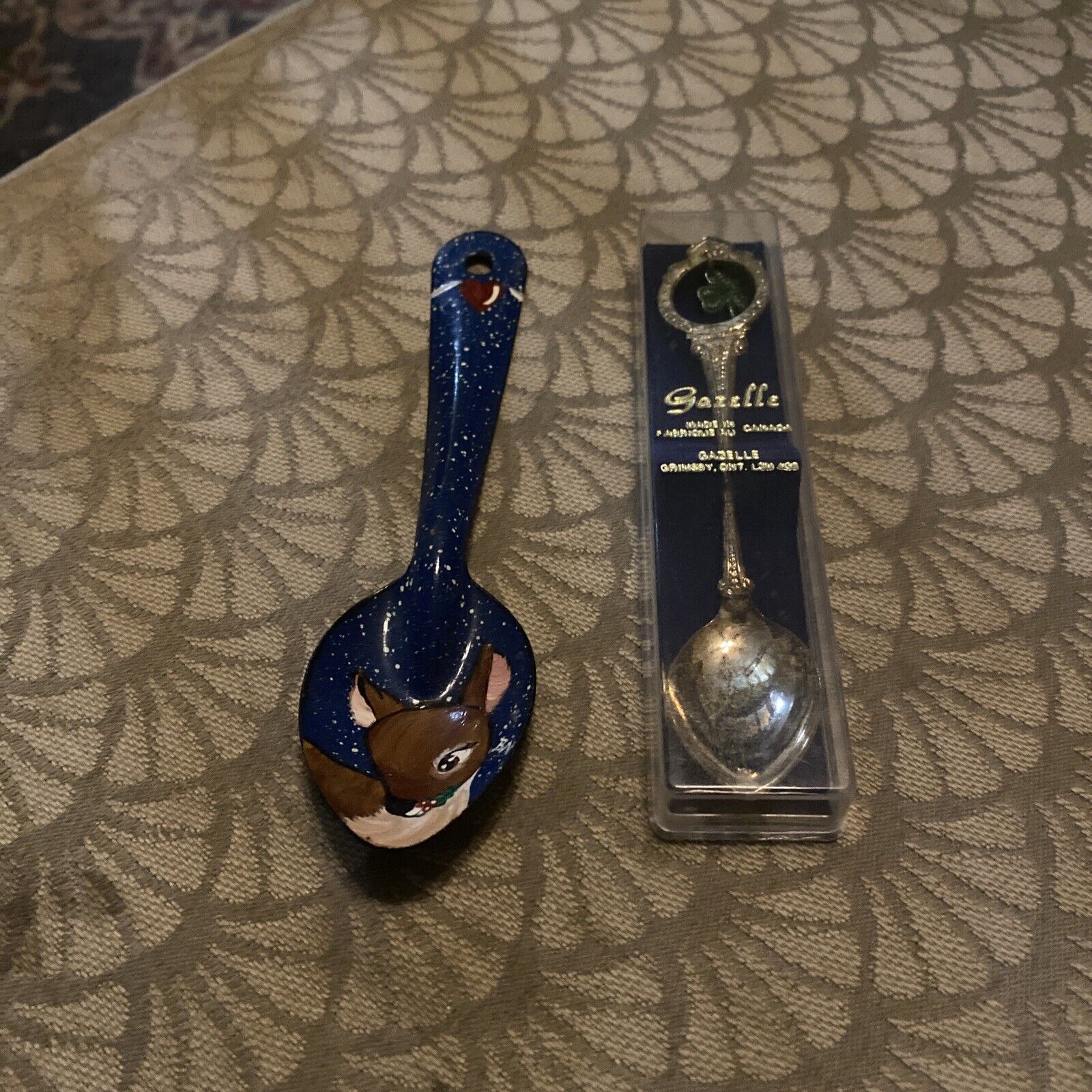 2 collector spoons