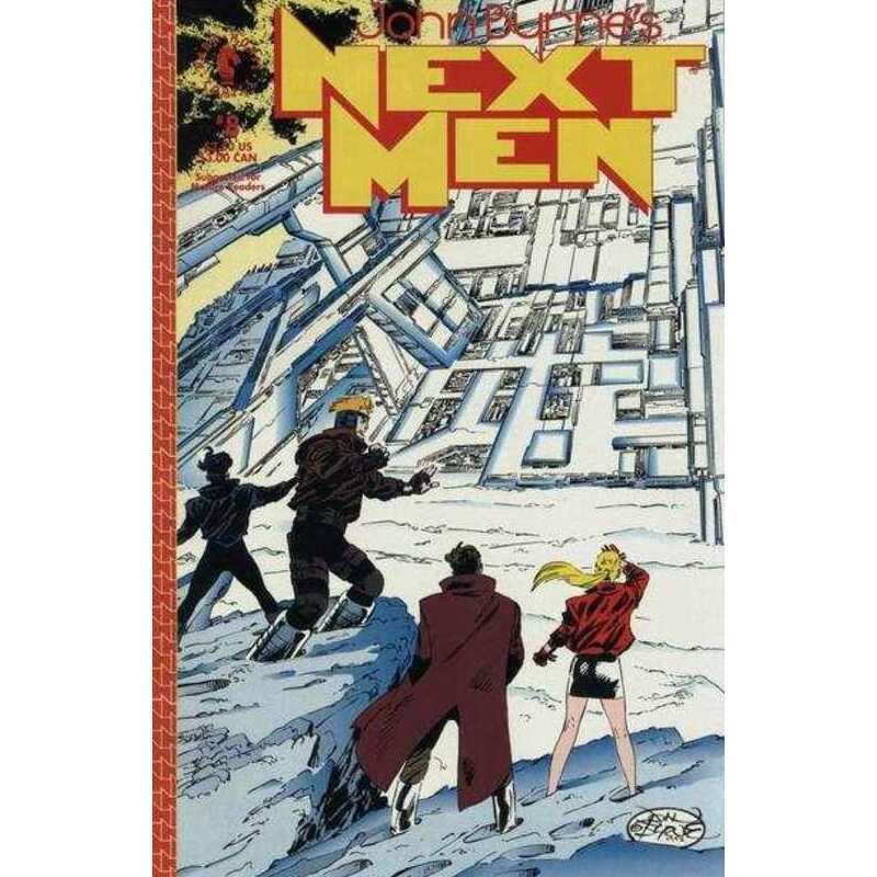 John Byrne\'s Next Men (1992 series) #8 in NM condition. Dark Horse comics [c&