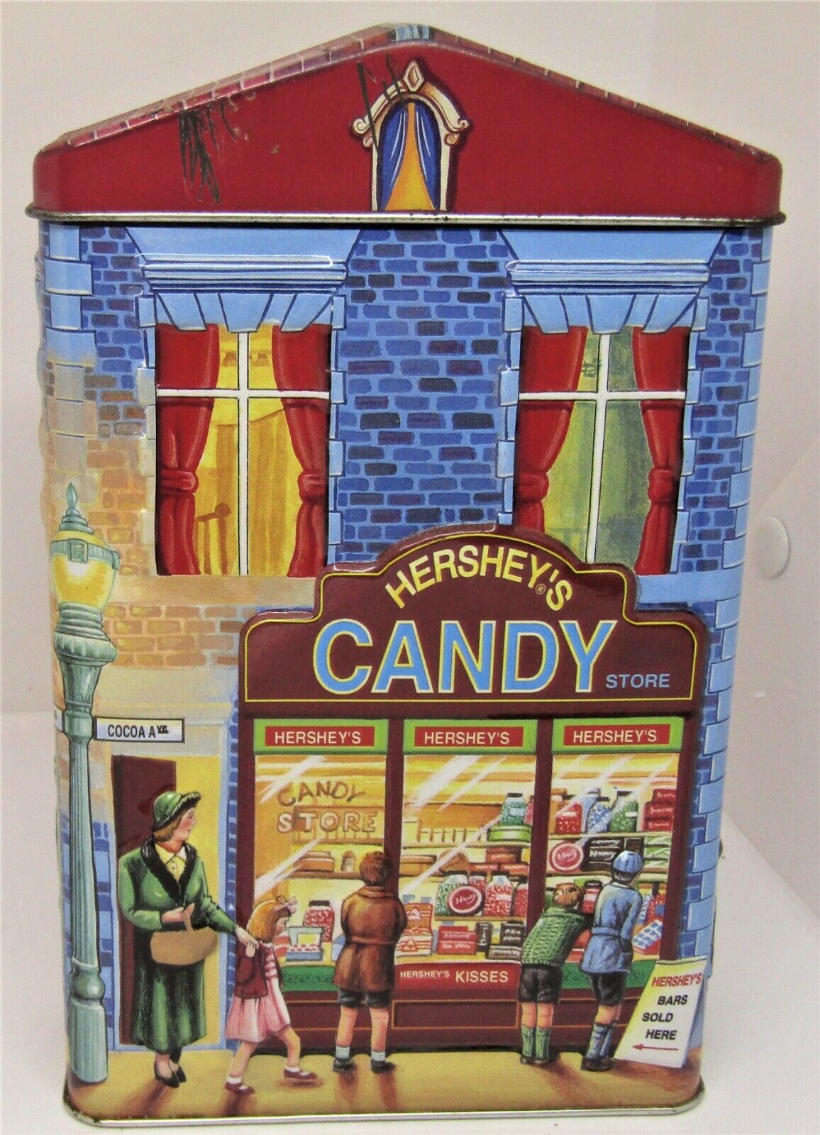 Hershey\'s Village Series Canister #1 Collectible Tin. \