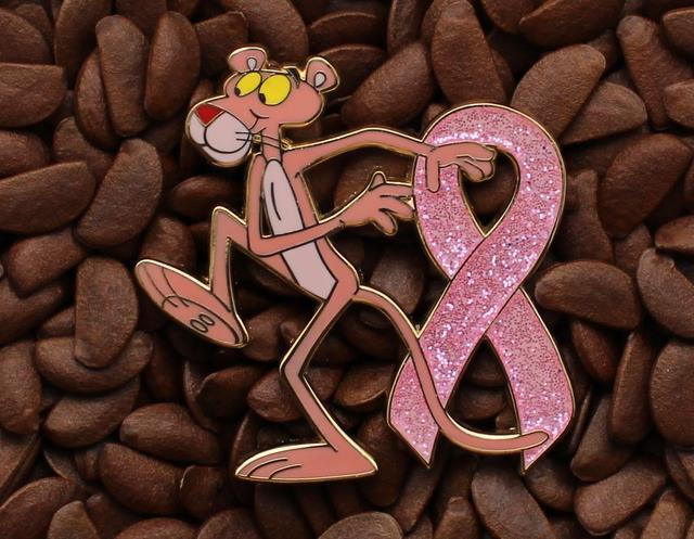 Pink Panther Pins Pink Ribbon Pin