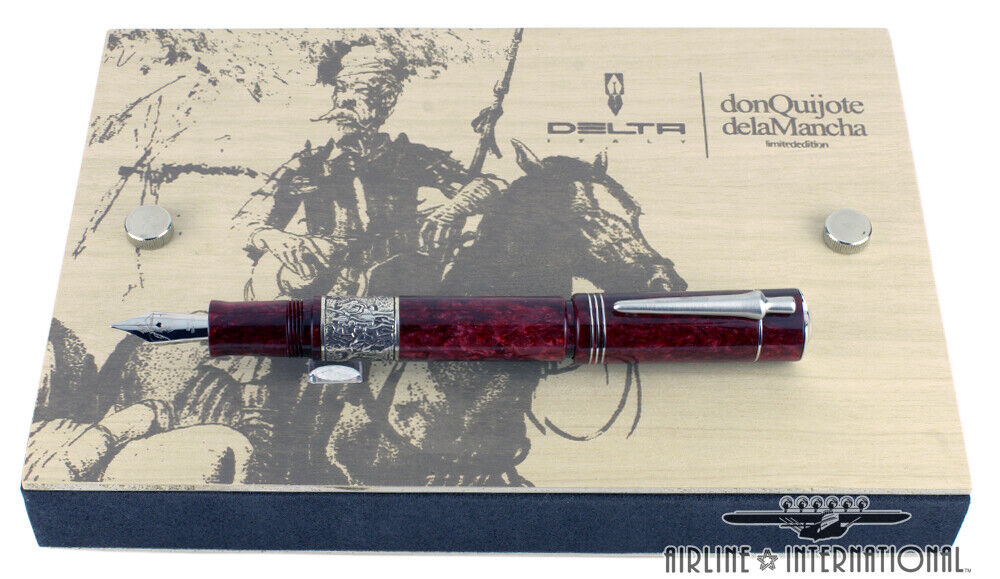 Delta 1K Don Quijote LE Fountain Pen -FACTORY SEALED LOW#7/1605