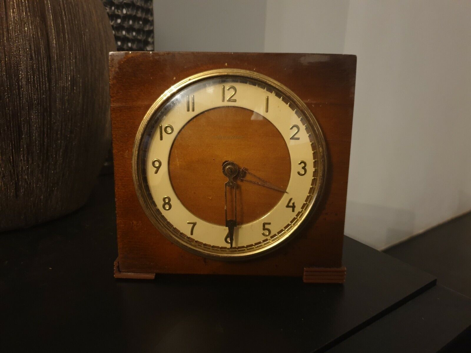 Vesna clock becha soviet ussr russia vintage rare GOST wooden mechanic clock