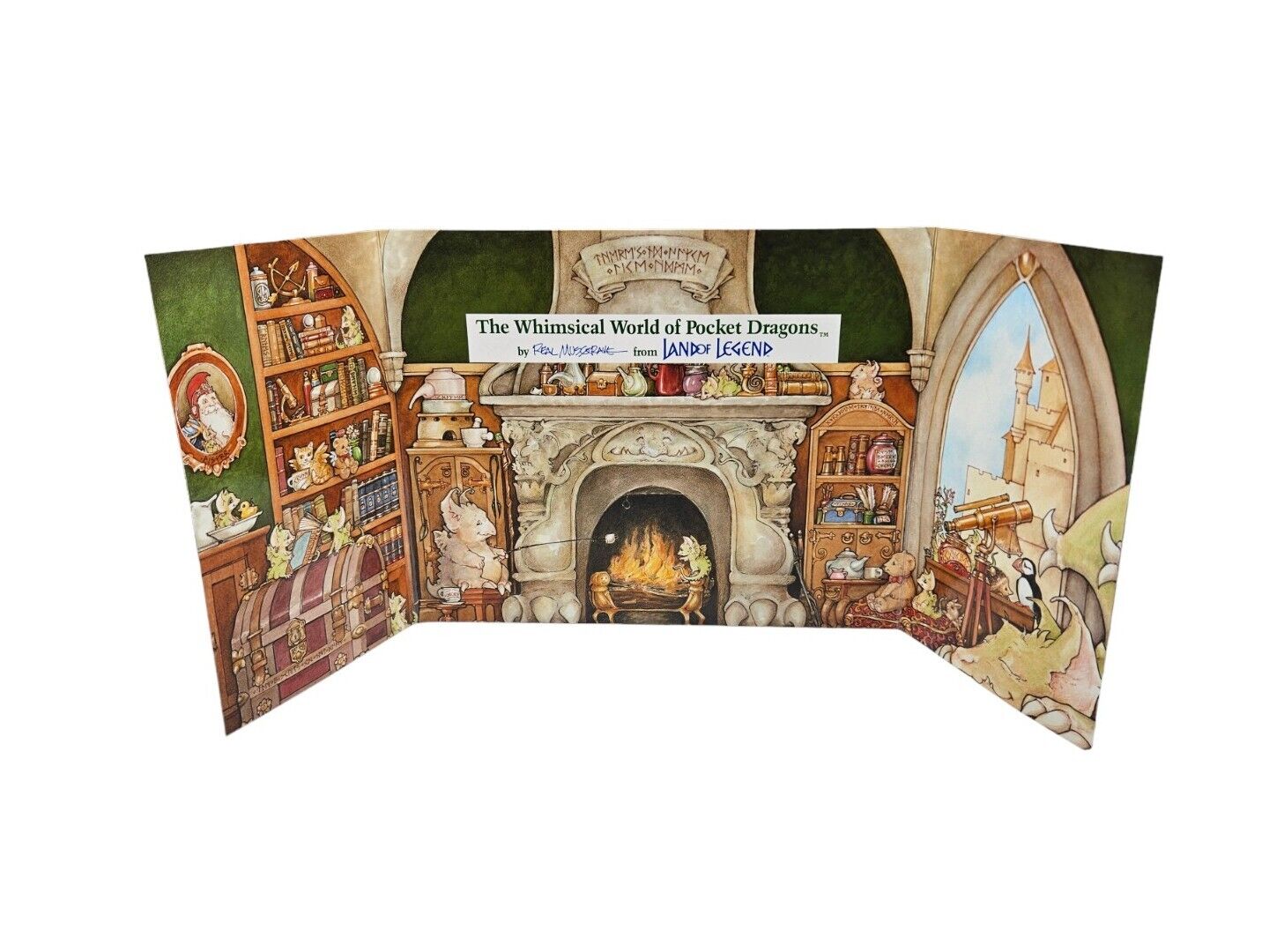 The Whimsical World of Pocket Dragons Backdrop Background Display Board 24\