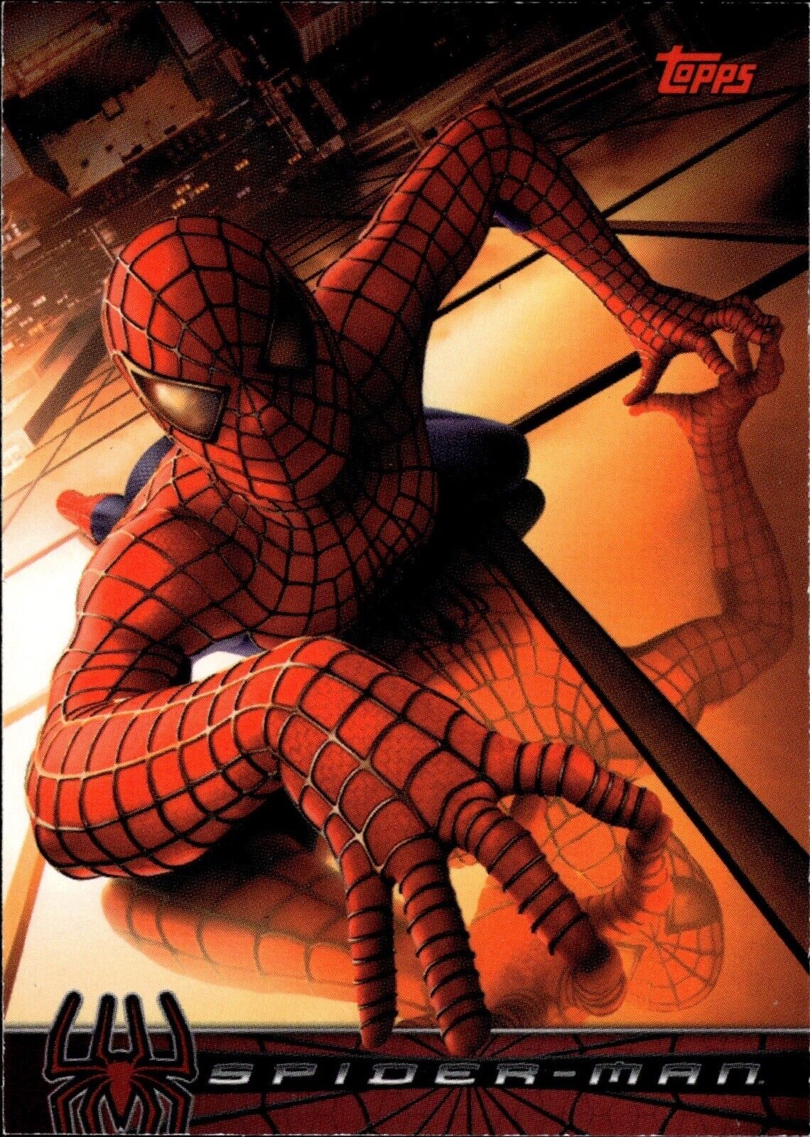 2002 Topps Spiderman 1 Movie Promo #P1 Card