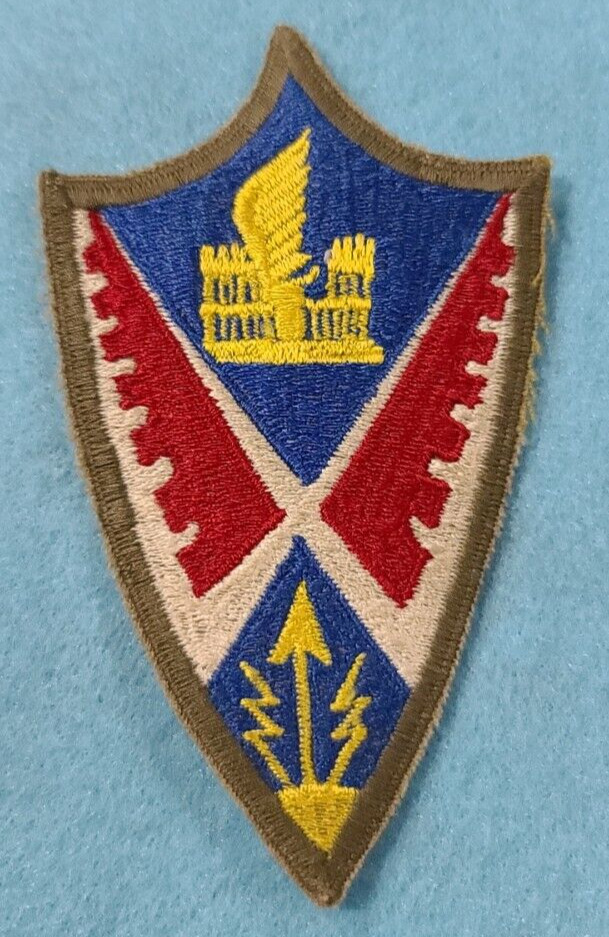 WW-2 US Army Air Corps Aviation Engineer- Cut Edge-White Back-Superb Patch #2*
