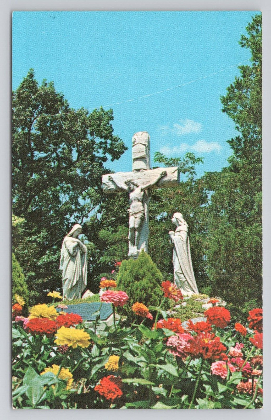 St Joseph Shrine, Irish Hills Brooklyn Michigan Postcard 1651