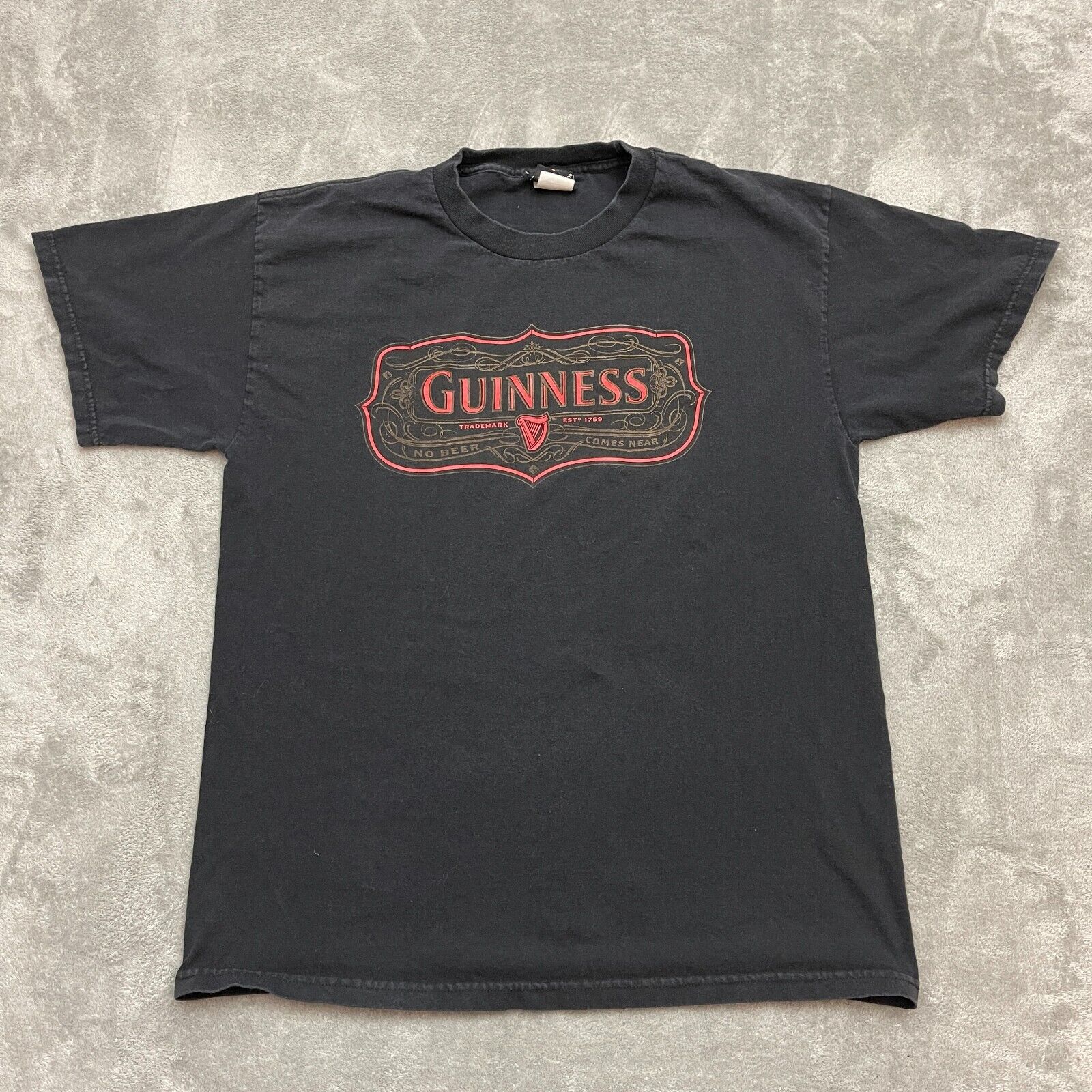 Guinness Beer Adult Black Medium TShirt