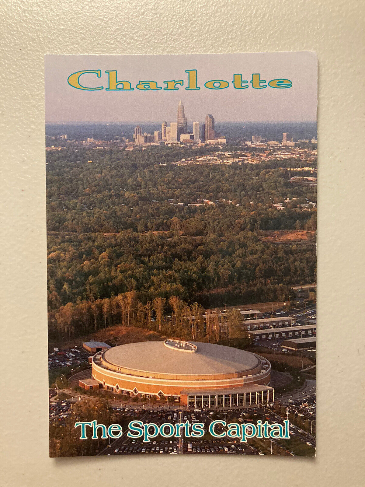 Vintage Charlotte Coliseum “The Hive” former home of the Charlotte Hornets