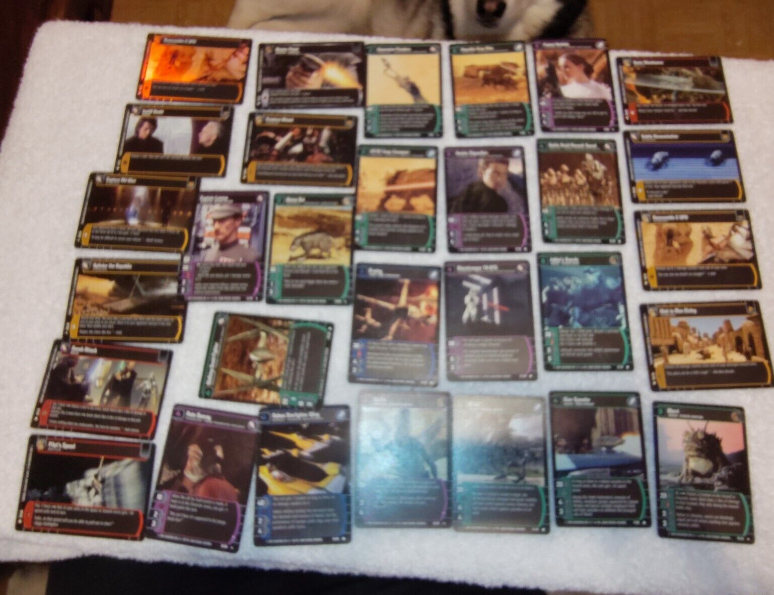 2002 Star Wars Trading Card Game Lucasfilm 30 Cards NICE (Grp#2)