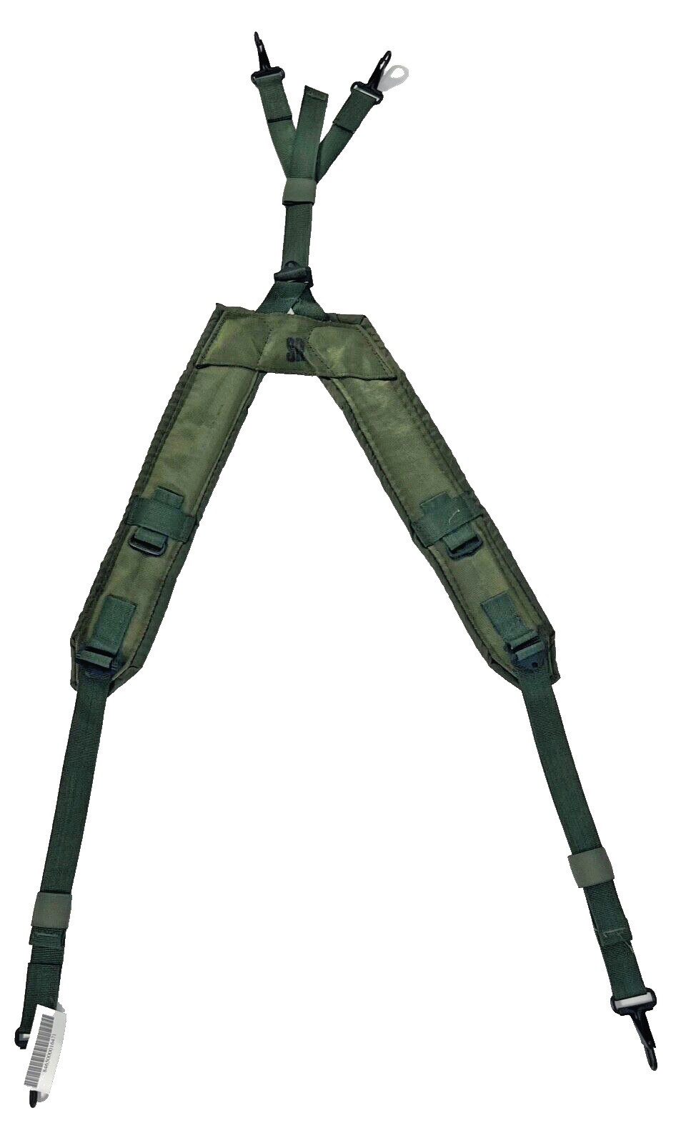 US Army Military ALICE LC-2 LC2 Load Bearing Suspenders OD Green