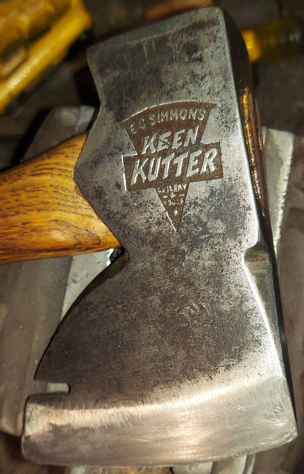 Vintage E.C. Simmons Keen Kutter Flooring Hatchet