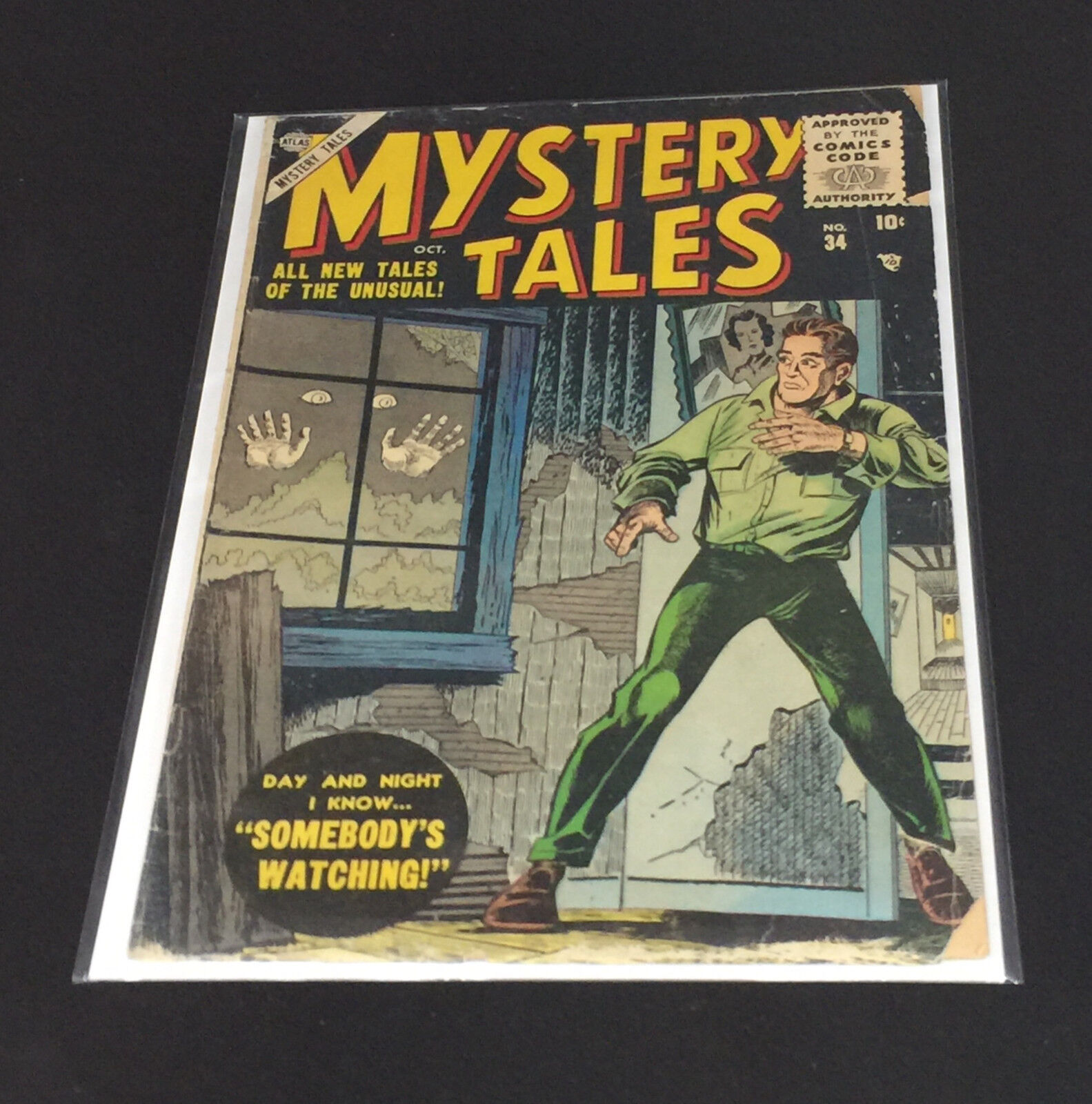 ☆☆ Mystery Tales #34 ☆☆ ( 1955 Atlas / Marvel )