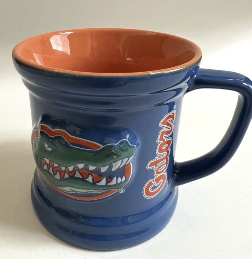 University of Florida Gators Coffee Mug Tea Cup Blue Orange Vintage, Ships Fast,