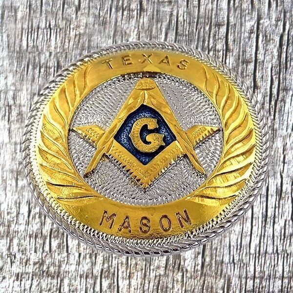 Texas Mason Shield Concho CON703-A