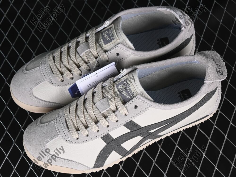 New Onitsuka Tiger MEXICO 66 Unisex Shoes Sneakers Classic Birch/Carbon Stylish