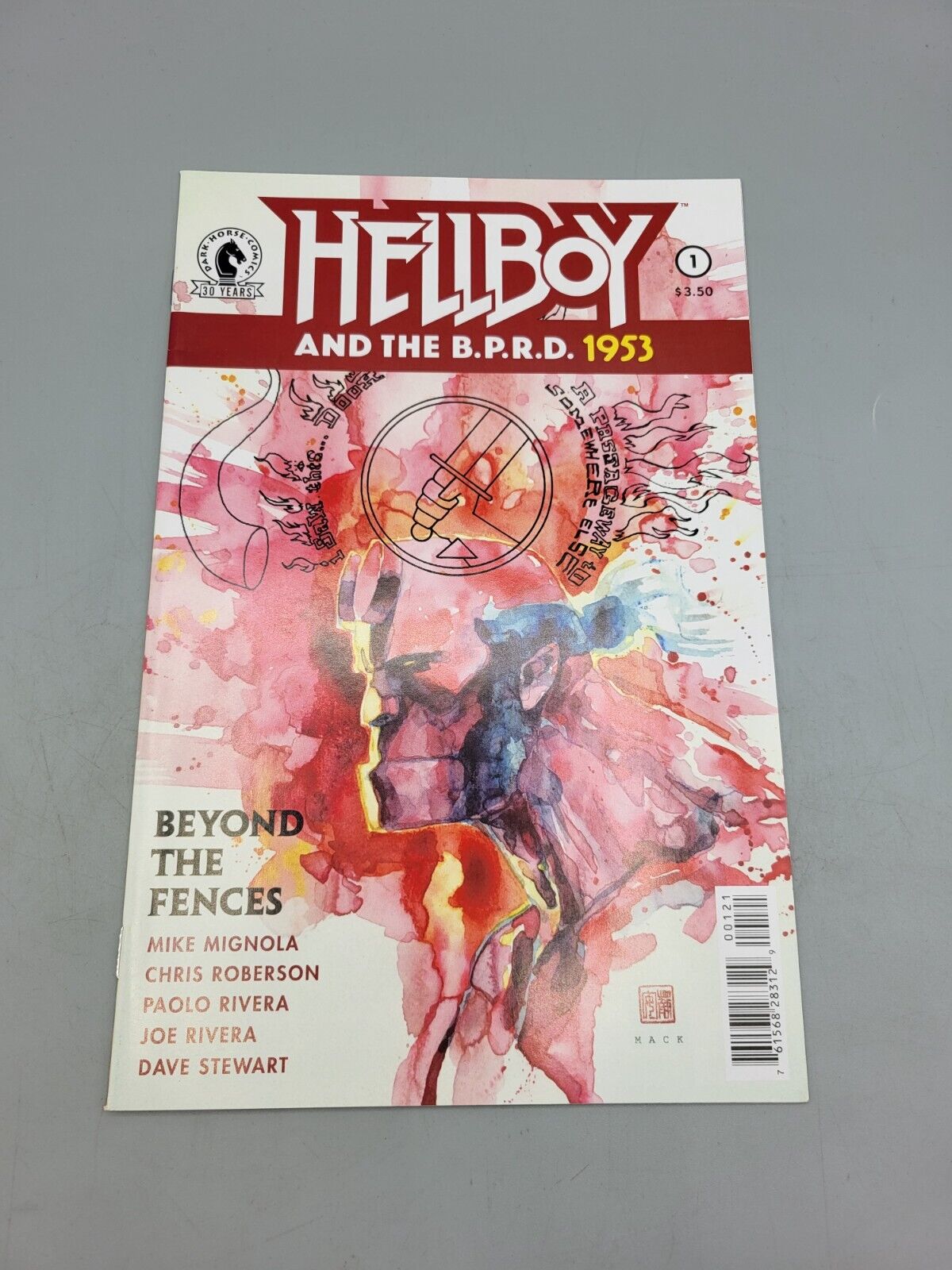 Hellboy and the B.P.R.D 1953 #1 February 2016 Cover Variant B Dark Horse Comic