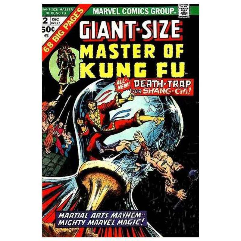 Giant-Size Master of Kung Fu #2 in Very Fine minus condition. Marvel comics [t;