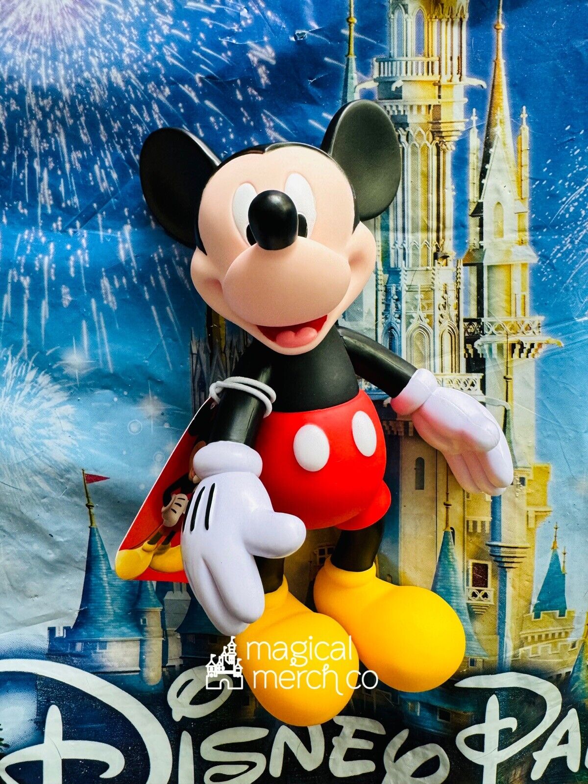 2024 Disney Parks Mickey Mouse Articulated Plastic Figure Toy New