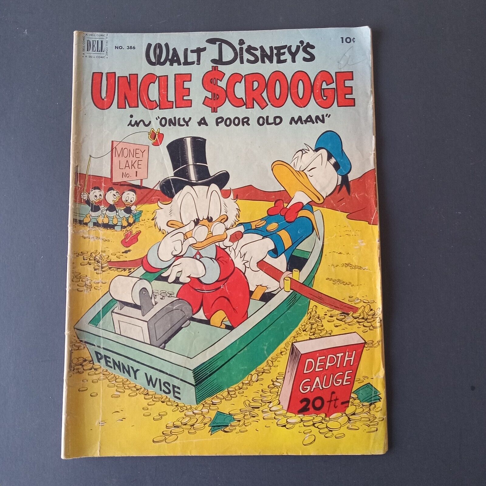 Walt Disney\'s Uncle Scrooge Four Colored Comics No. 386 1952-Carl Barks  