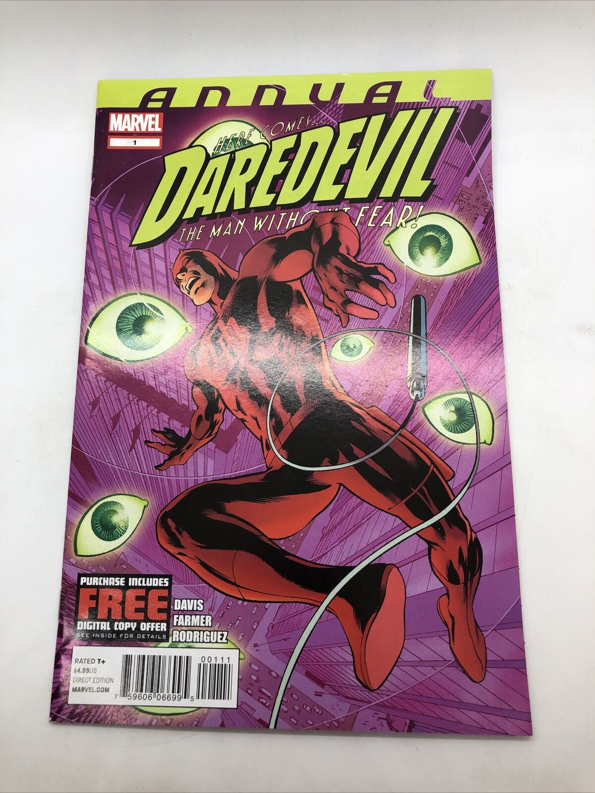 Daredevil The Man Without Fear Annual 1 - 2012