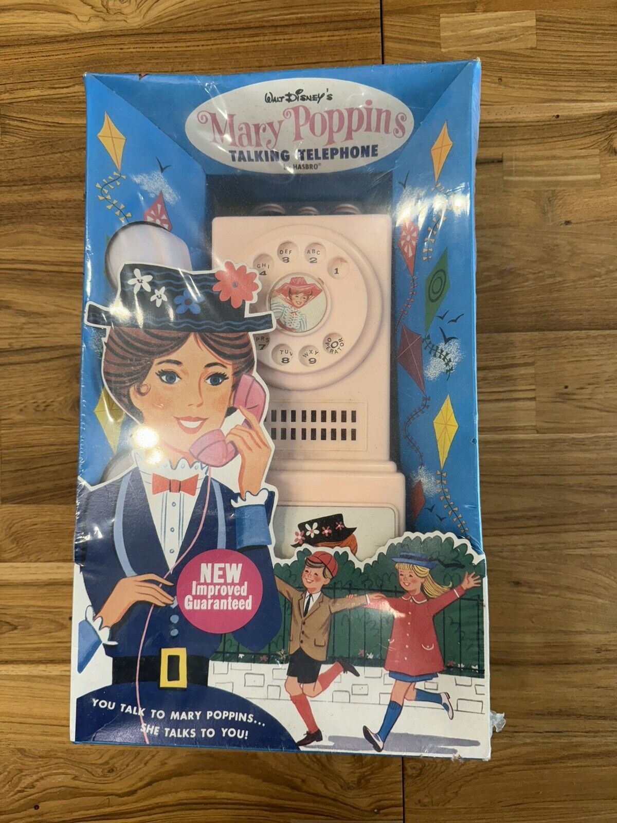 Mary Poppins Unopened Vintage Talking Telephone 1967 Hasbro - Super Rare