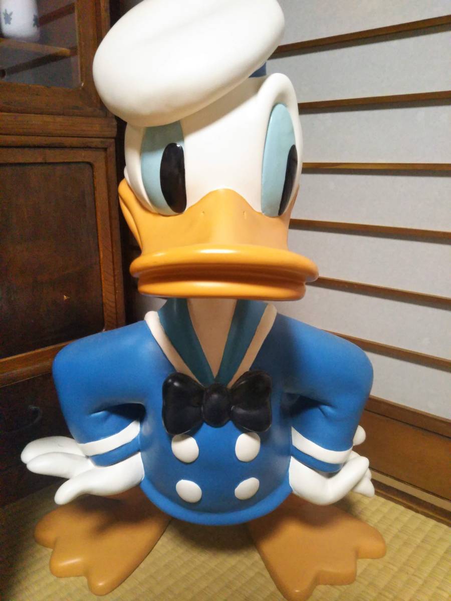 Huge Vintage Disney Donald Duck Figurine Display H 23.6inch