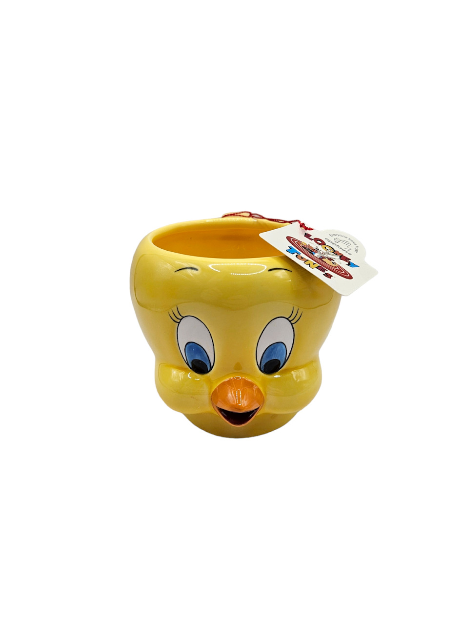 Warner Bros Looney Tunes 1989 Tweety Bird Ceramic Coffee Mug by Applause