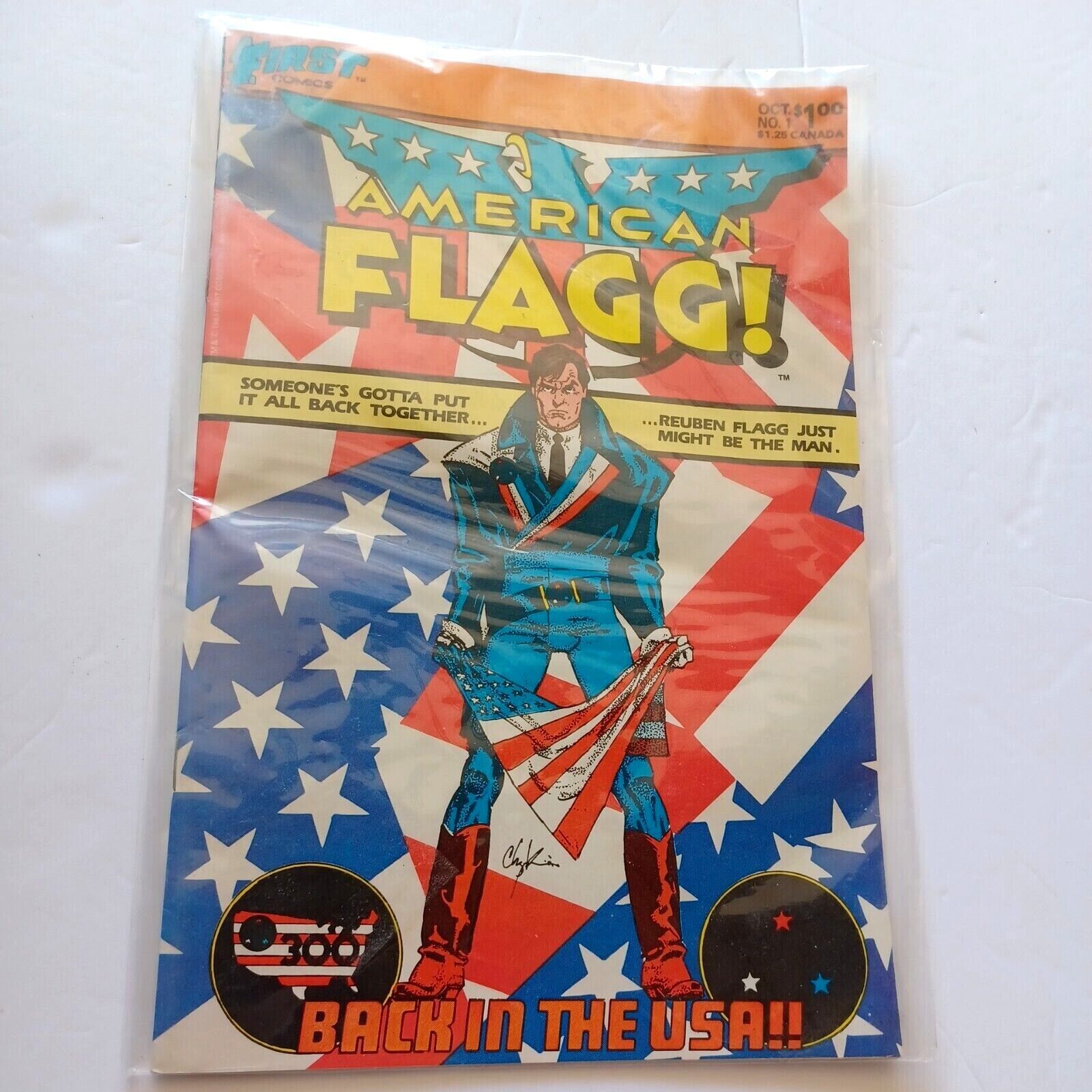 American Flagg #1 - 1983 - Howard Chaykin - First Comics