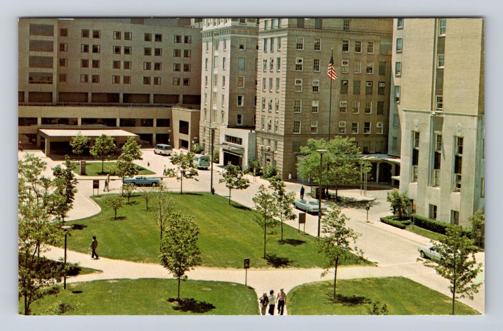 Cleveland OH-Ohio, The Cleveland Clinic Foundation, Antique, Vintage Postcard