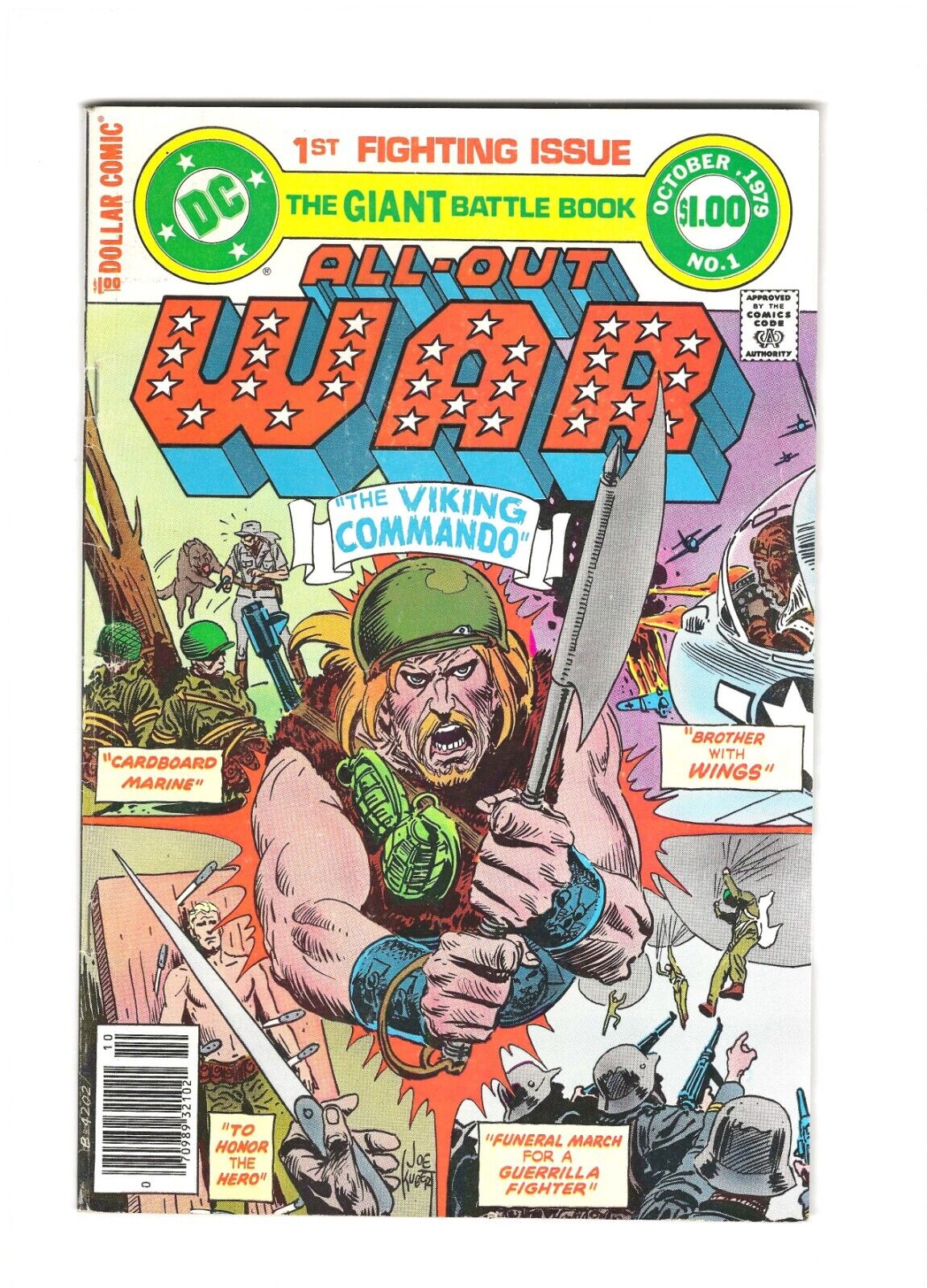 All-out War #1: Cleaned: Pressed: Bagged: Boarded FN-VF 7.0