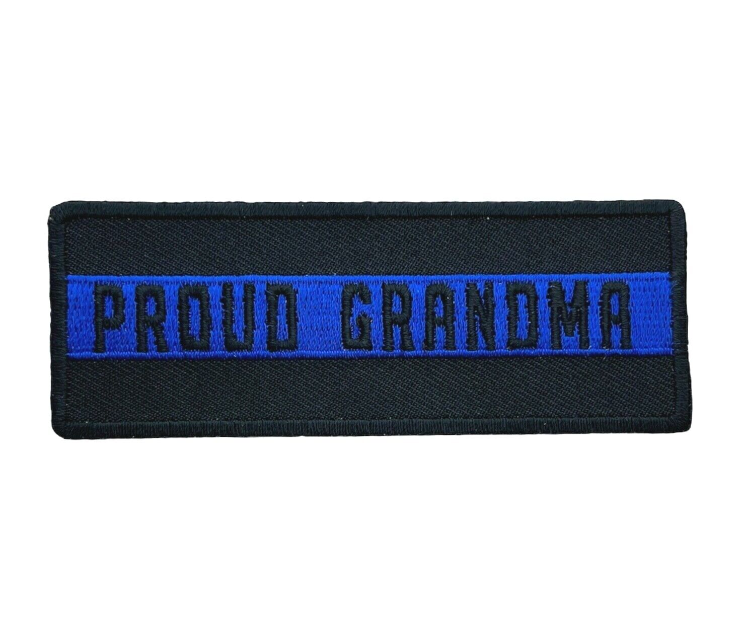 Proud Grandma Police Thin Blue Line Law Enforcement 4 inch Patch IV5158 F2D18L