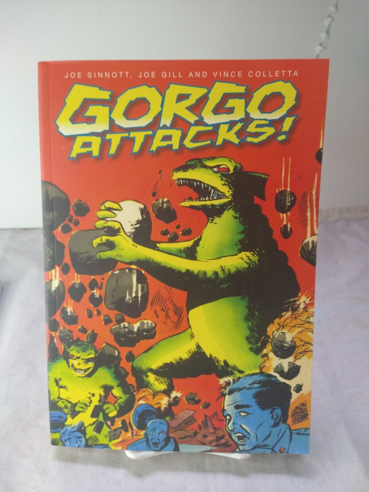 Gorgo Attacks Paperback Joe Sinnott, Joe Gill, and Vince Colletta