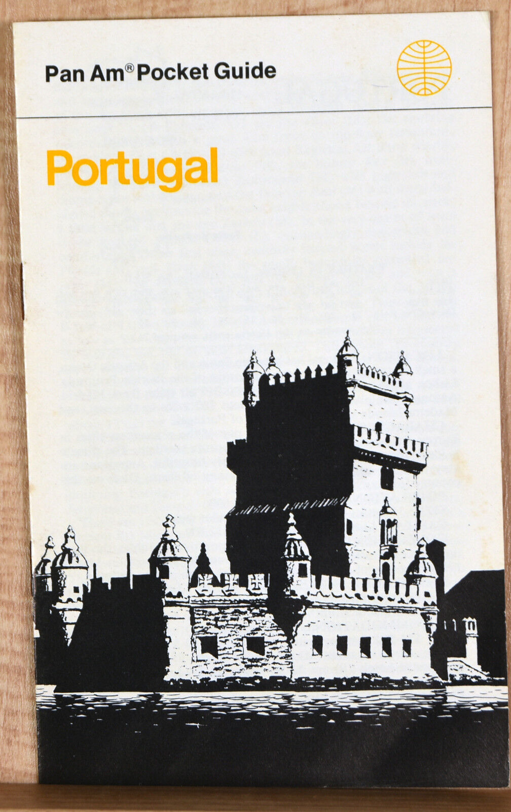 1972 Booklet Pamphlet PanAm Airlines Pocket Guide Portugal Clubs Food Madeira