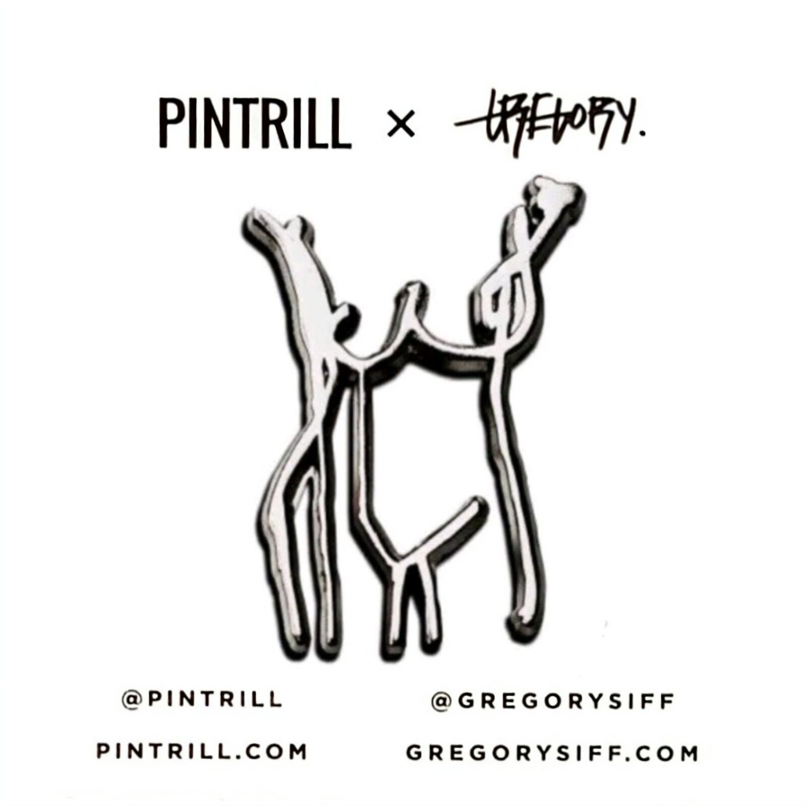 ⚡️RARE⚡️ PINTRILL x GREGORY SIFF NEW YORK PIN *BRAND NEW* 2017 LIMITED EDITION