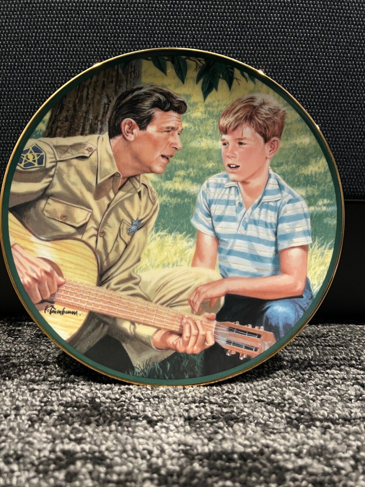 Mayberry Sing-a-Long~The Andy Griffith Show Plate