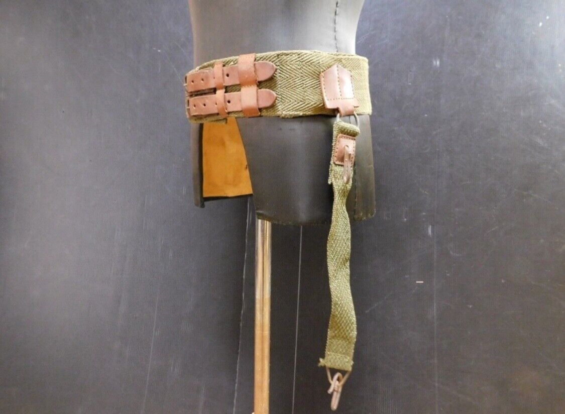 World War II Imperial Japanese Army Officer\'s Late-War Sword Belt, Rare