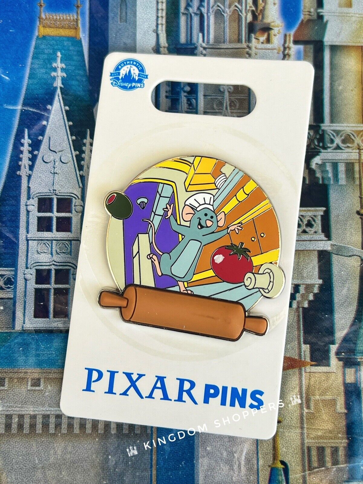 2024 Disney Parks Ratatouille Remy Adventure Rolling Pin Open Edition OE Pin
