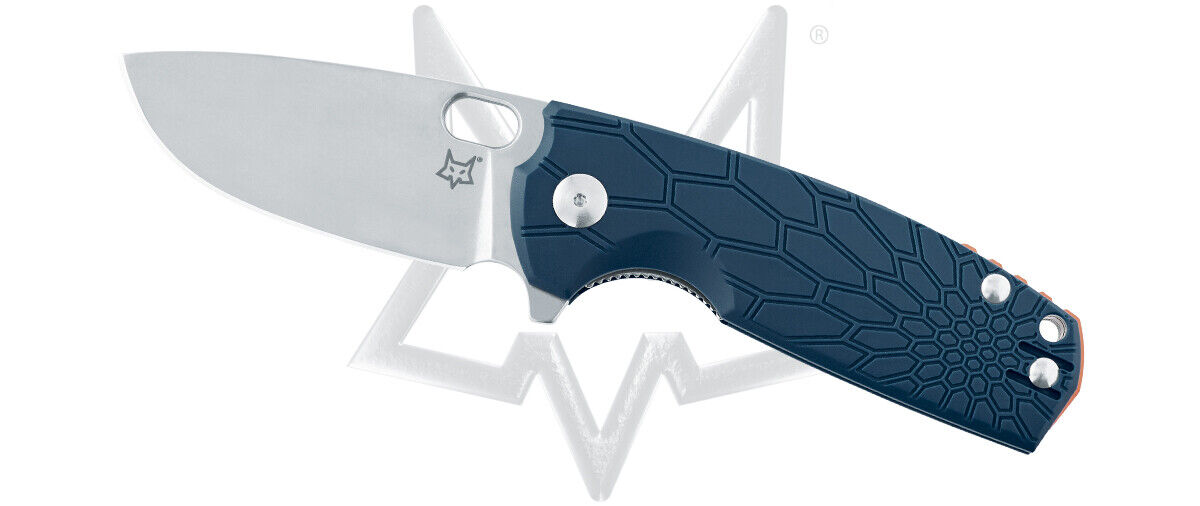 Fox Knives Core Liner Lock FX-604 BL N690Co Stainless Blue FRN Pocket Knife