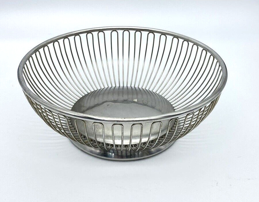 Stainless Steel Wire Fruit Bread Basket 18-8