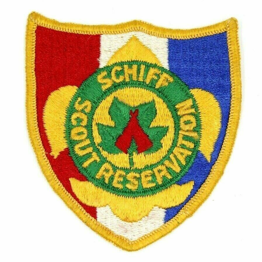 Vintage Schiff Scout Reservation Theodore Roosevelt Council Patch Boy Scouts BSA