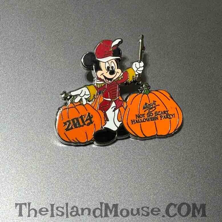 Disney WDW MNSSHP 2014 Mickey Happy Halloween Pin (U2:104147)