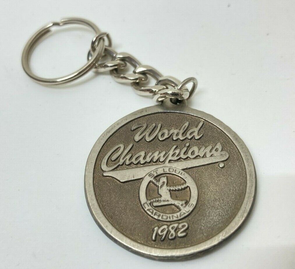 World Champions 1982 World\'s Greatest Team 1876-1982 Budweiser Keychain
